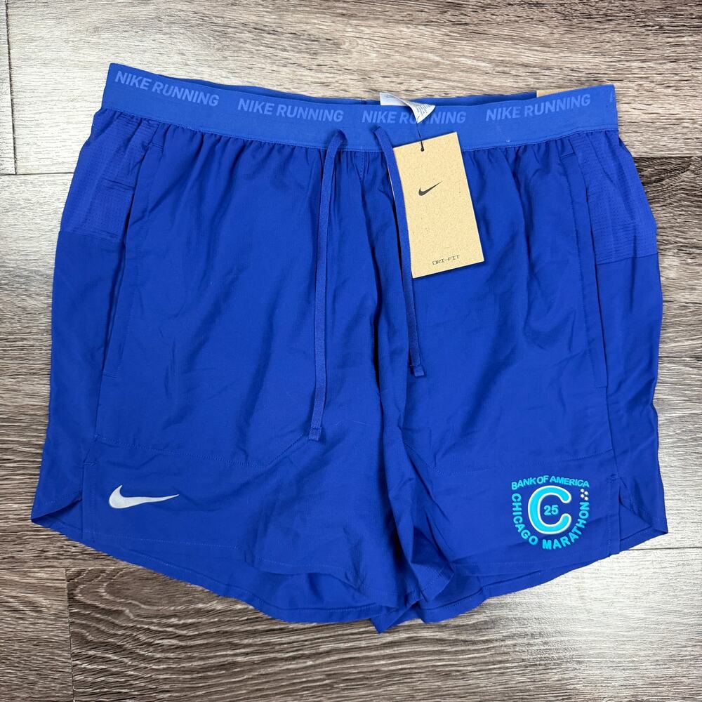Nike Stride 5" Chicago Marathon 2025 Running Shorts Men's M NWT HQ4204-539